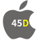 Aplicativo 45D para iOS