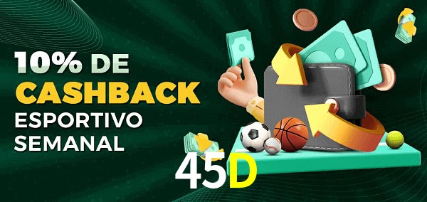 10% de bônus de cashback na 45D